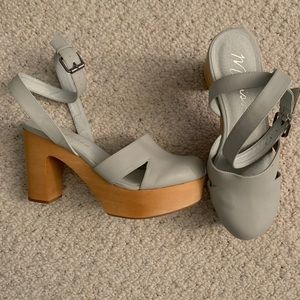 Free People Platform Clogs